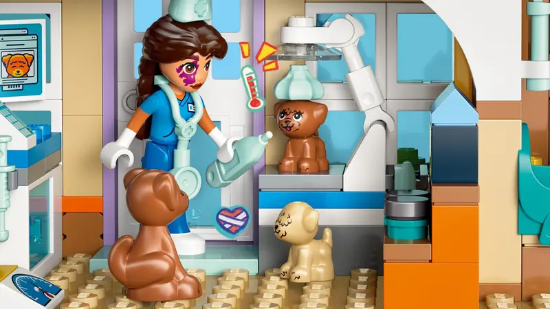 LEGO 42651 Koń i lecznica dla zwierząt zdjęcie 10