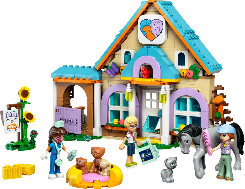 LEGO 42651 Koń i lecznica dla zwierząt