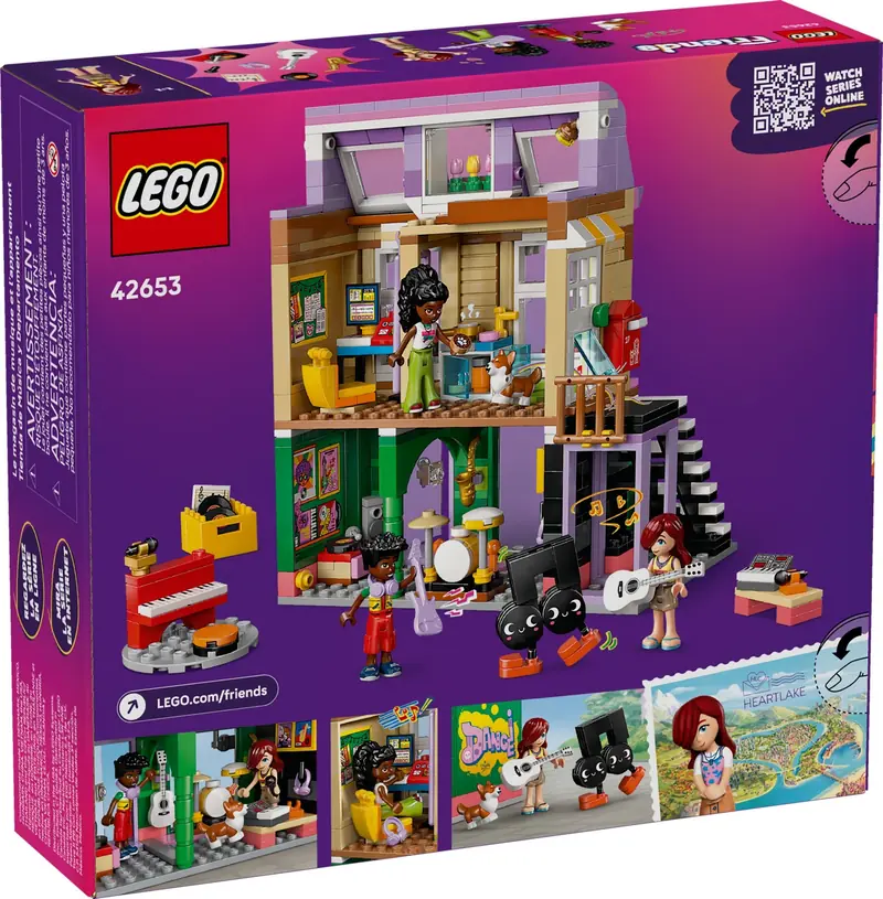 LEGO 42653 Sklep muzyczny i mieszkanie zdjęcie 6