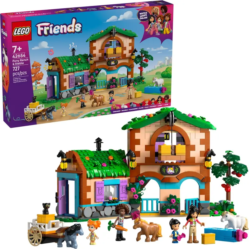 LEGO 42654 Ranczo kucyków i stajnia zdjęcie 2