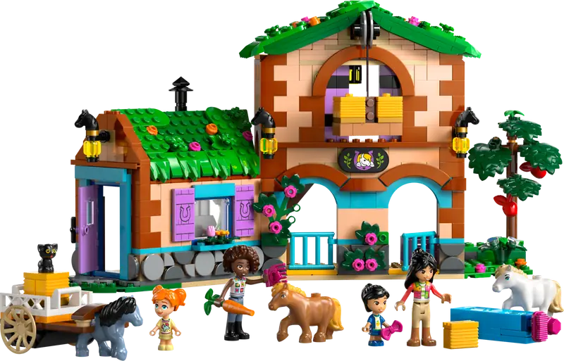 LEGO 42654 Ranczo kucyków i stajnia