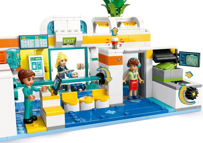 LEGO 42656 Samolot i lotnisko w mieście Heartlake zdjęcie 8