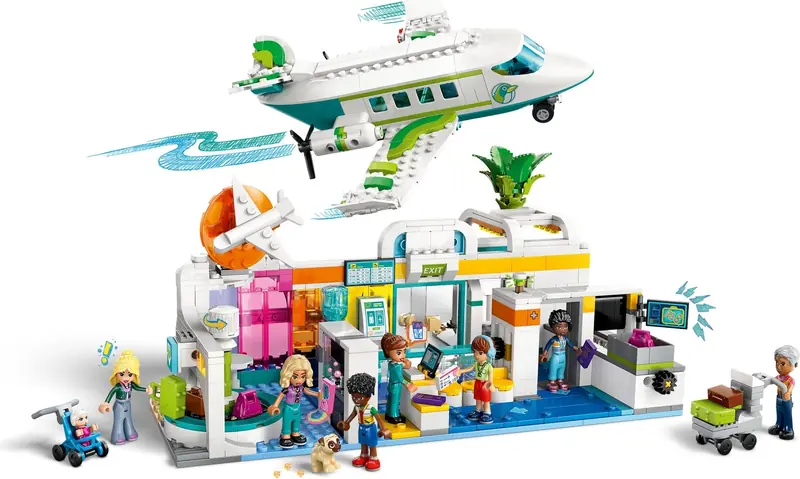 LEGO 42656 Samolot i lotnisko w mieście Heartlake zdjęcie 5