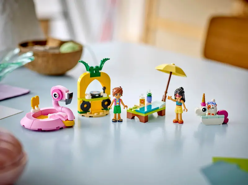 LEGO 42658 Impreza na basenie z jednorożcem i flamingiem zdjęcie 7