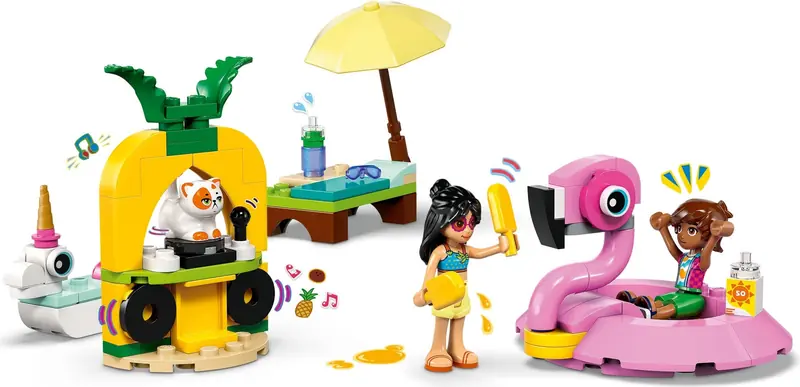 LEGO 42658 Impreza na basenie z jednorożcem i flamingiem zdjęcie 4