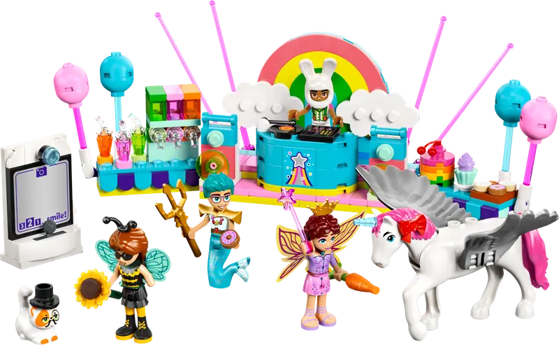LEGO 42661 Bal przebierańców z jednorożcem i wróżką