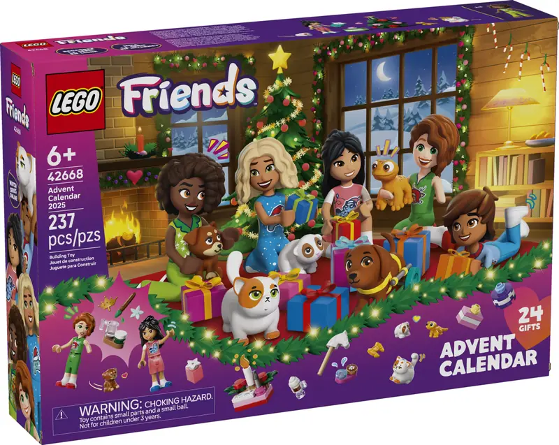 LEGO 42668 Friends Kalendarz adwentowy na 2025 rok zdjęcie 6
