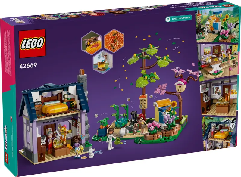 LEGO 42669 Dom pszczelarzy i kwiatowy ogród zdjęcie 2
