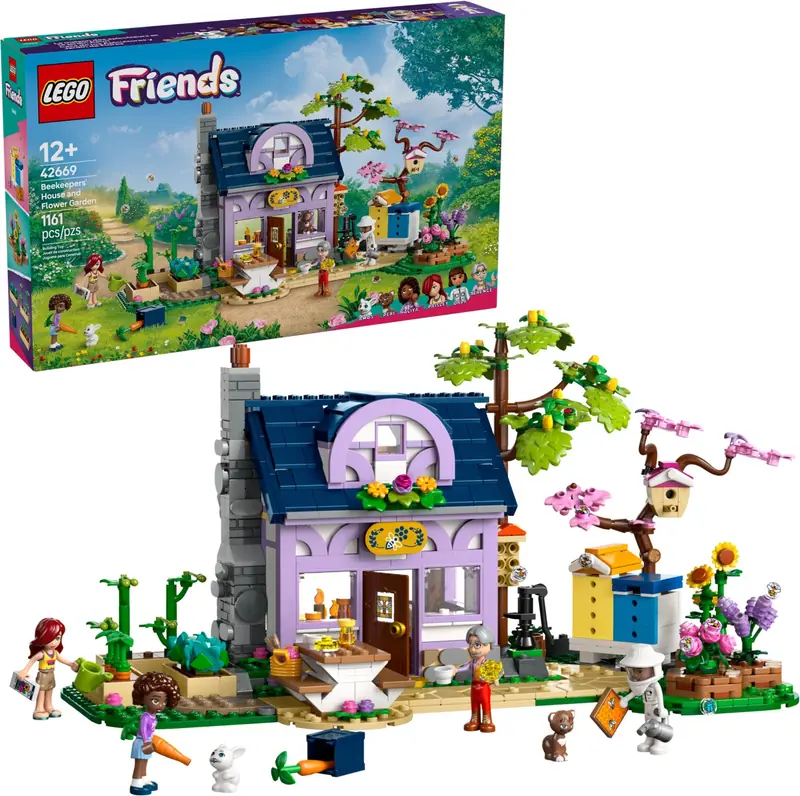 LEGO 42669 Dom pszczelarzy i kwiatowy ogród zdjęcie 3