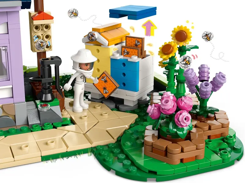 LEGO 42669 Dom pszczelarzy i kwiatowy ogród zdjęcie 9