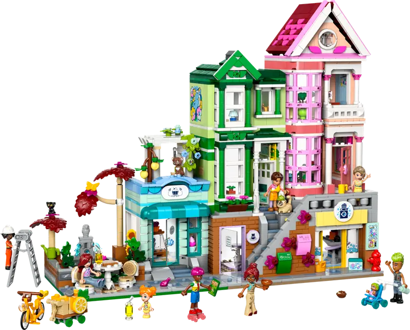 LEGO 42670 Mieszkania i sklepy w mieście Heartlake