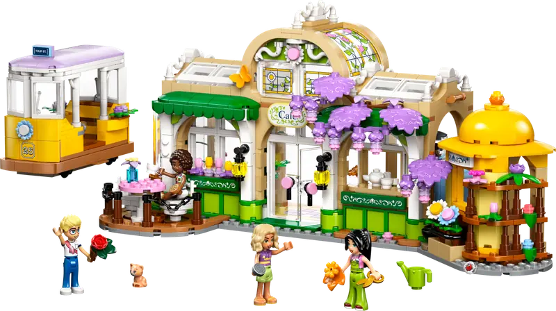LEGO 42671 Zielona kawiarnia i kwiaciarnia