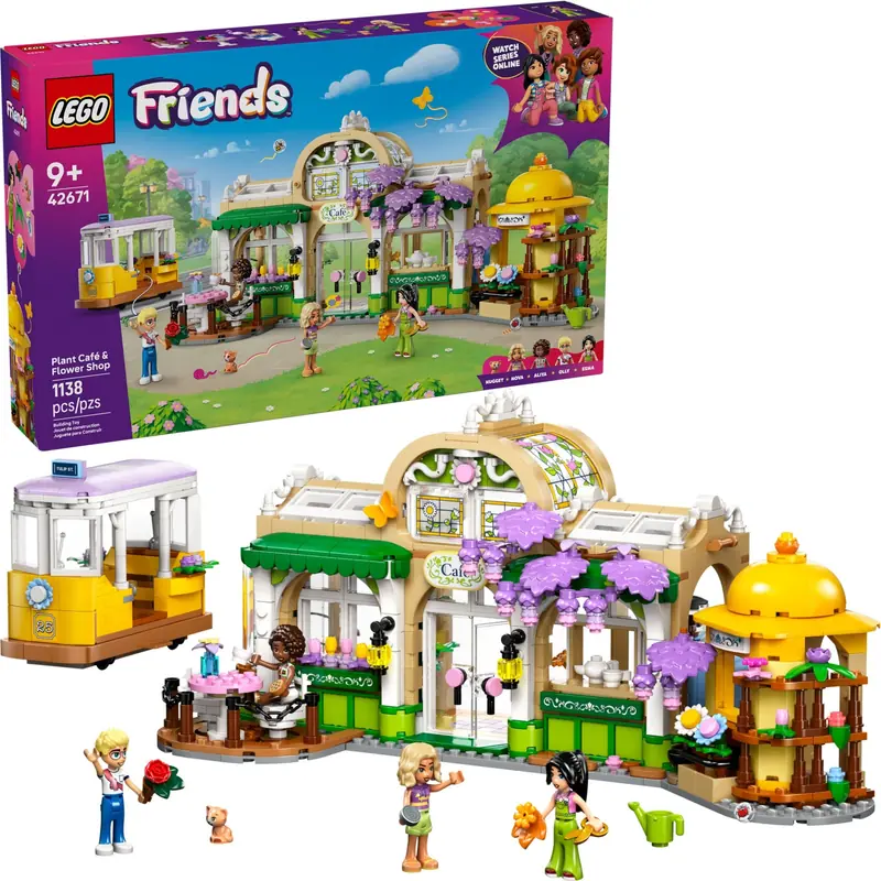 LEGO 42671 Zielona kawiarnia i kwiaciarnia zdjęcie 3