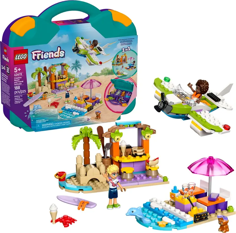 LEGO 42672 Kreatywna walizka plażowa zdjęcie 3