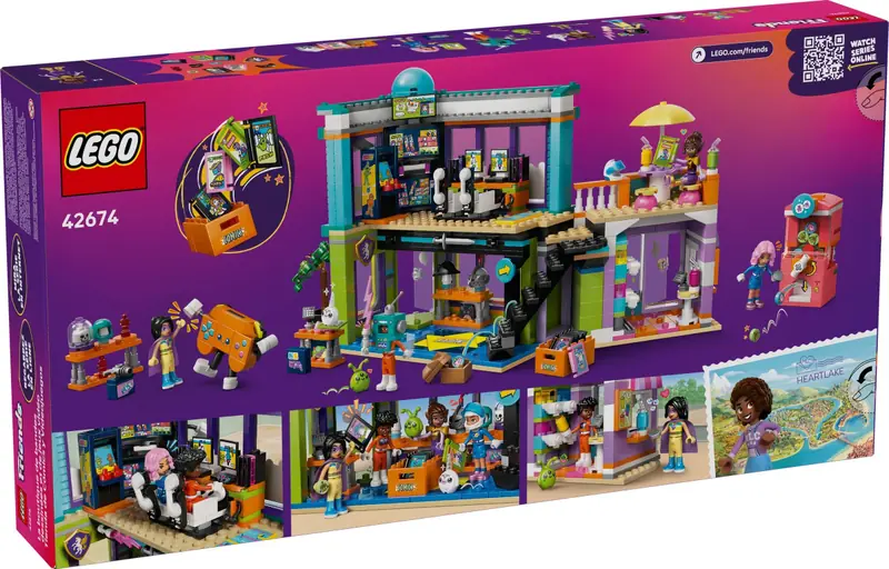 LEGO 42674 Sklep z grami i komiksami zdjęcie 5