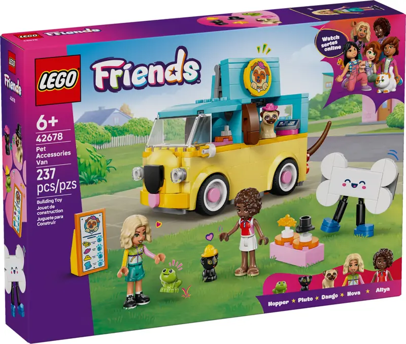 LEGO 42678 Furgonetka z akcesoriami dla zwierząt zdjęcie 2