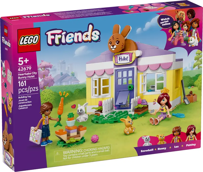 LEGO 42679 Hotel dla królików w mieście Heartlake zdjęcie 2