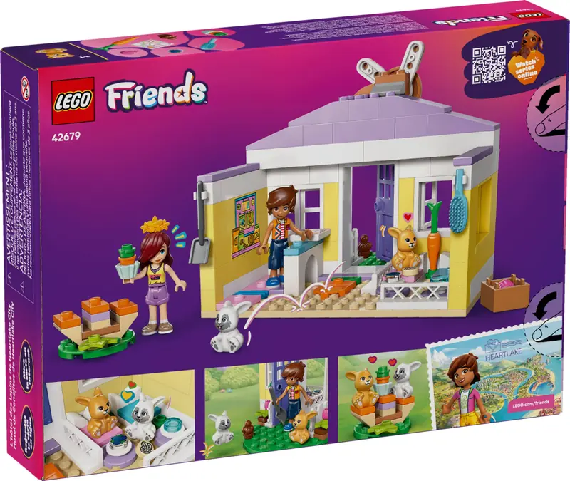 LEGO 42679 Hotel dla królików w mieście Heartlake zdjęcie 3