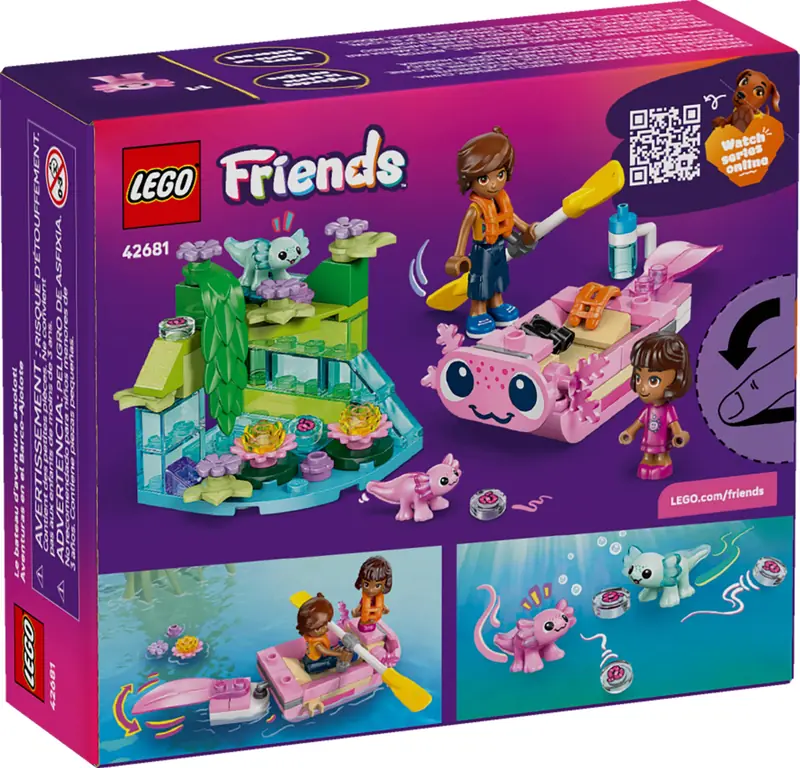 LEGO 42681 Przygoda na aksolotlowej łodzi zdjęcie 2