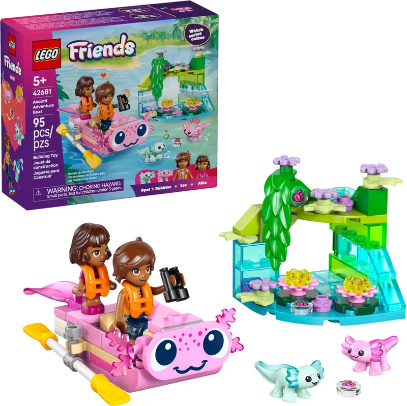 LEGO 42681 Przygoda na aksolotlowej łodzi zdjęcie 3