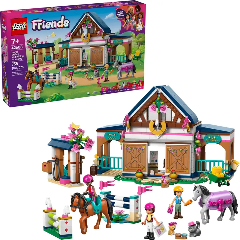 LEGO 42688 Stadnina i szkółka jeździecka zdjęcie 3
