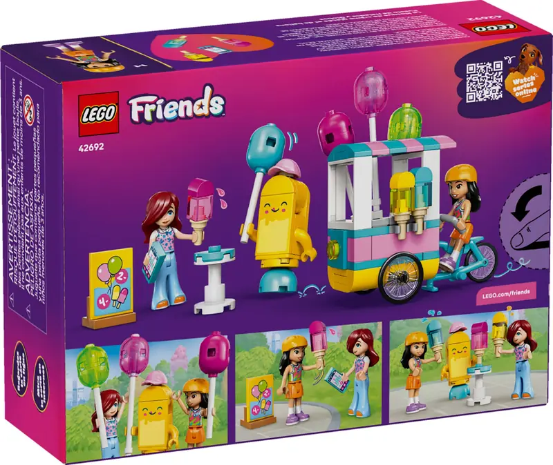 LEGO 42692 Stoisko z lodami i balonami zdjęcie 2