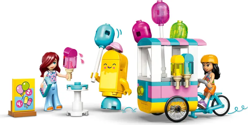 LEGO 42692 Stoisko z lodami i balonami zdjęcie 4