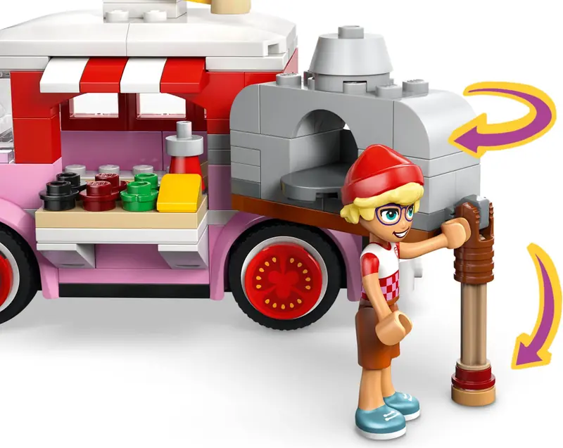 LEGO 42694 Furgonetka z pizzą zdjęcie 7