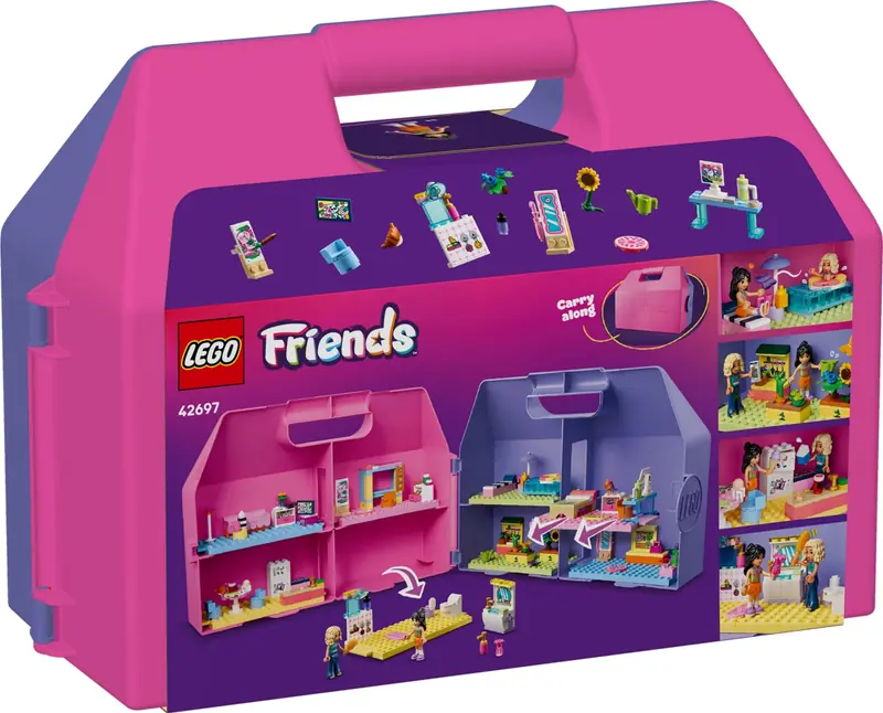 LEGO 42697 Kreatywna walizka z domkiem dla lalek zdjęcie 9
