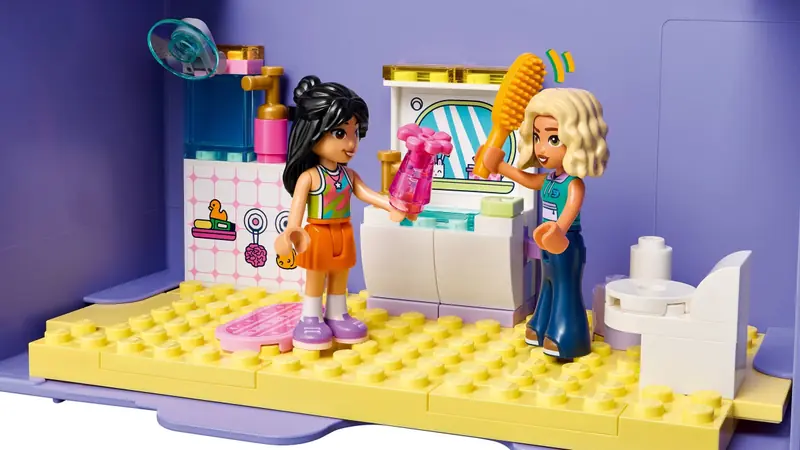LEGO 42697 Kreatywna walizka z domkiem dla lalek zdjęcie 11