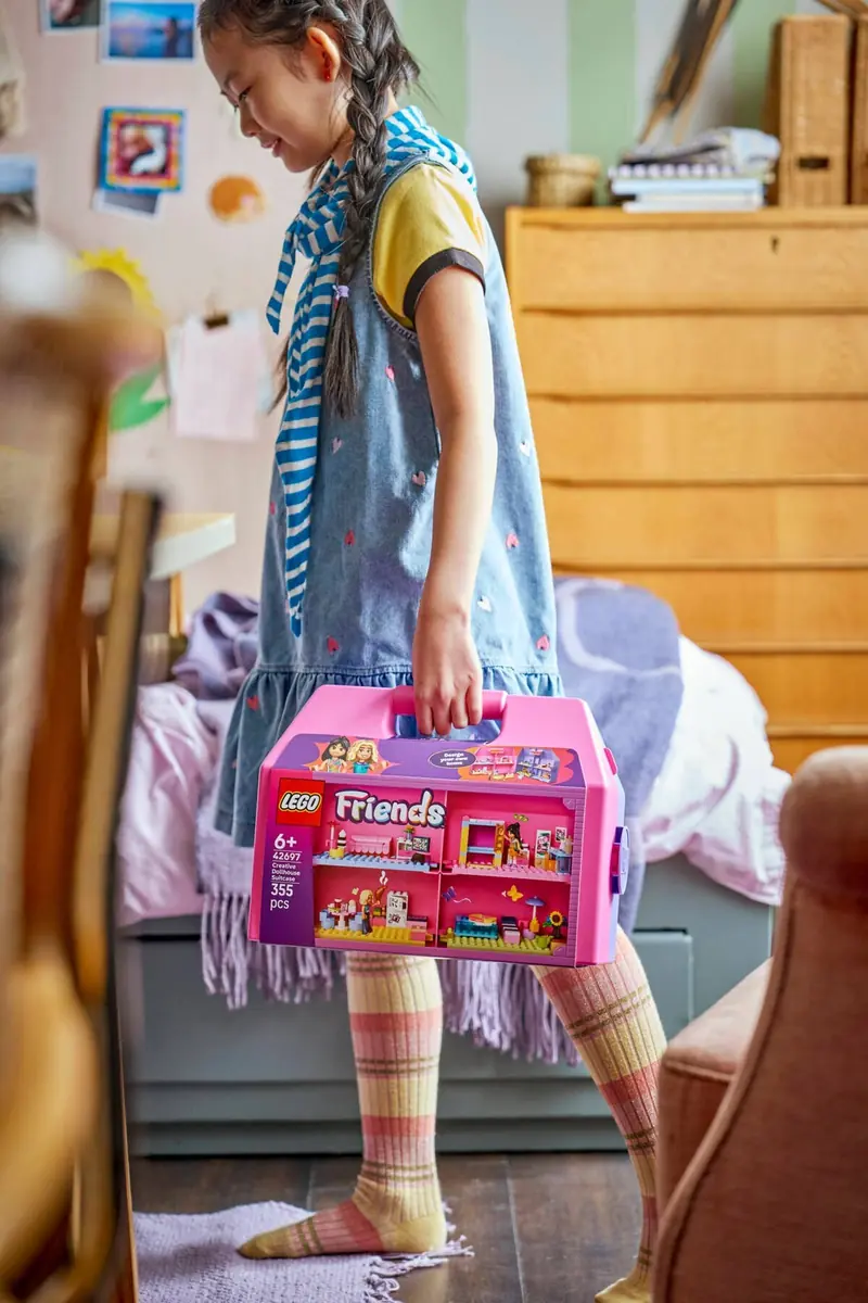 LEGO 42697 Kreatywna walizka z domkiem dla lalek zdjęcie 14