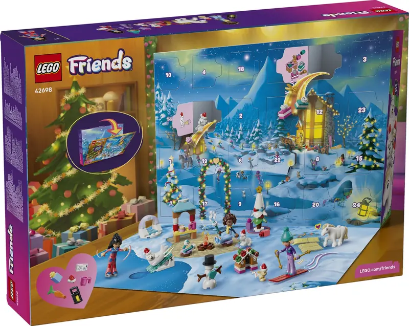 LEGO 42698 Friends Kalendarz adwentowy na 2026 rok zdjęcie 5