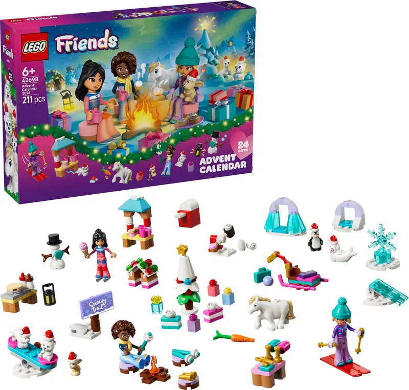 LEGO 42698 Friends Kalendarz adwentowy na 2026 rok