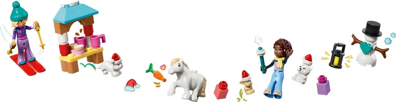 LEGO 42698 Friends Kalendarz adwentowy na 2026 rok zdjęcie 3