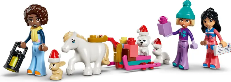LEGO 42698 Friends Kalendarz adwentowy na 2026 rok zdjęcie 4
