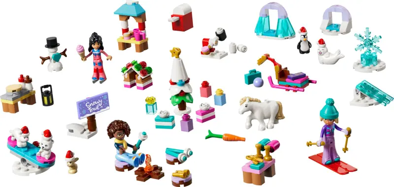 LEGO 42698 Friends Kalendarz adwentowy na 2026 rok zdjęcie 7