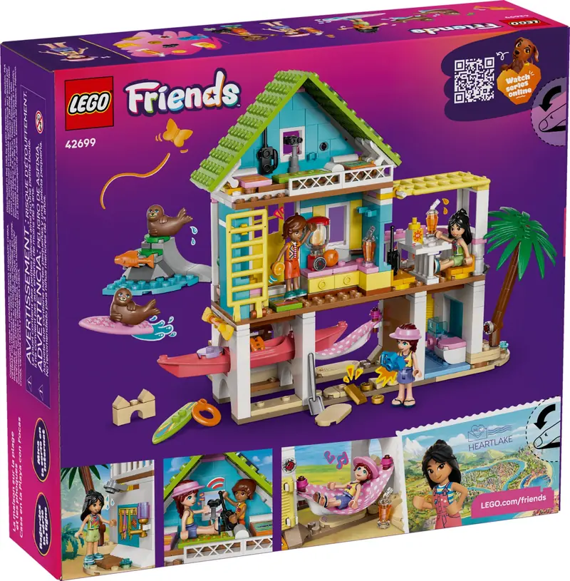 LEGO 42699 Domek na plaży z fokami zdjęcie 5