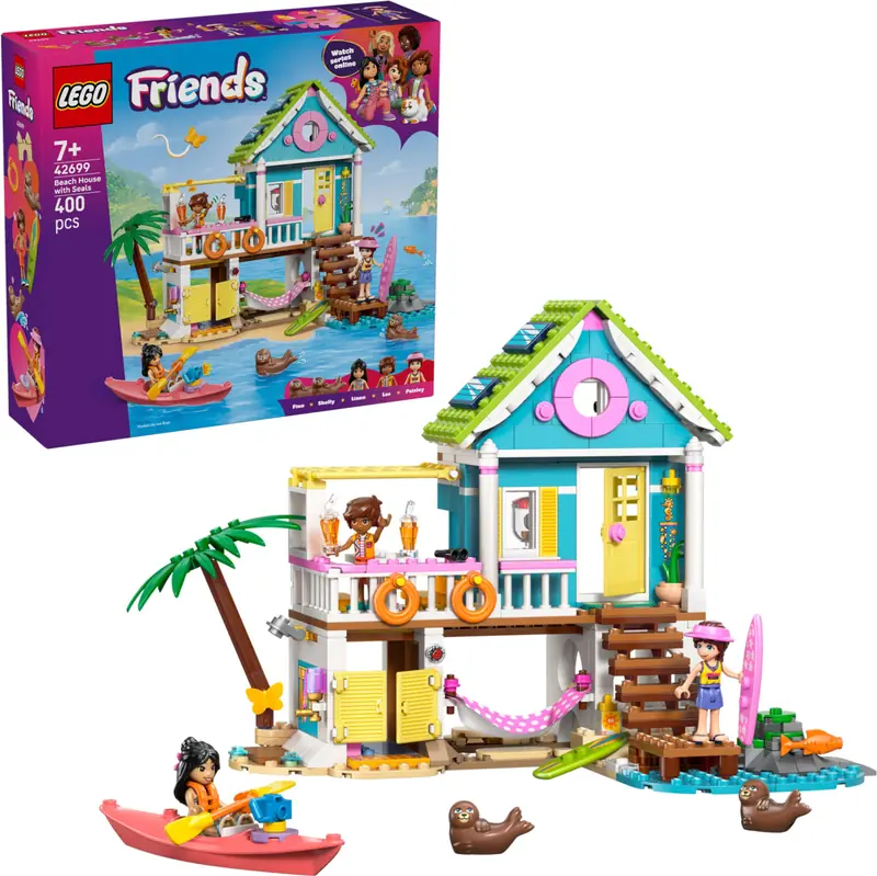 LEGO 42699 Domek na plaży z fokami zdjęcie 4