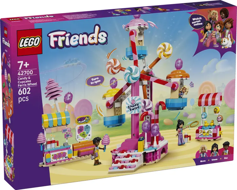 LEGO 42700 Cukierkowo-babeczkowy diabelski młyn zdjęcie 2