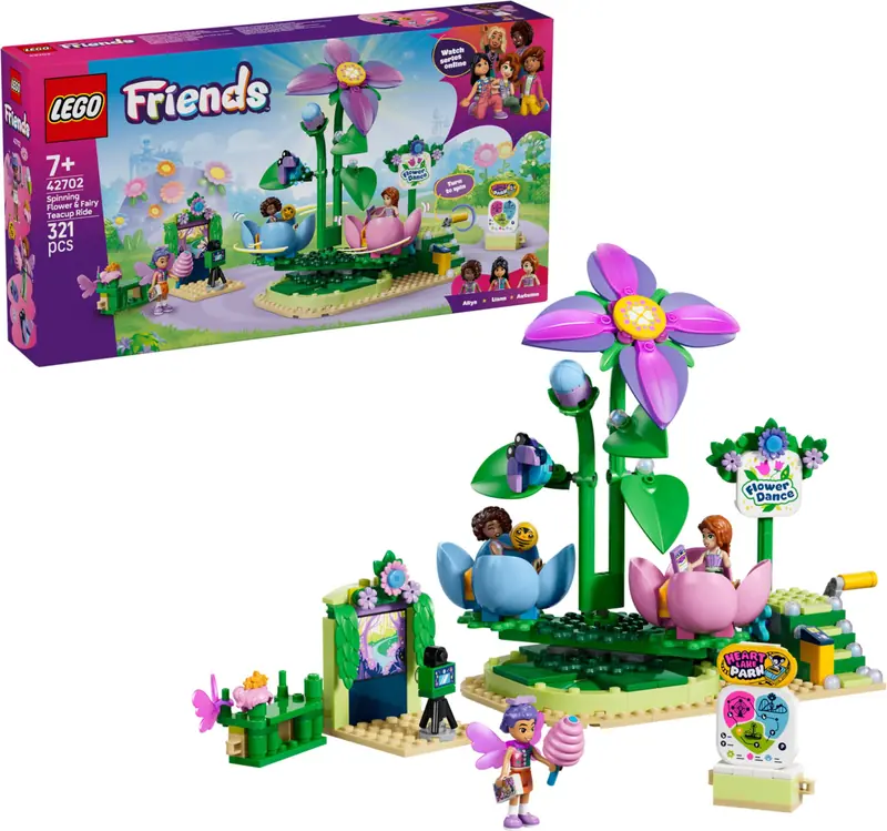 LEGO 42702 Wróżkowa karuzela z kwiatami zdjęcie 3