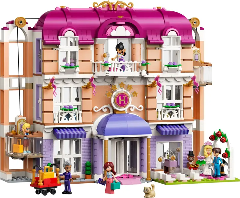 LEGO 42704 Grand Hotel w mieście Heartlake zdjęcie 4