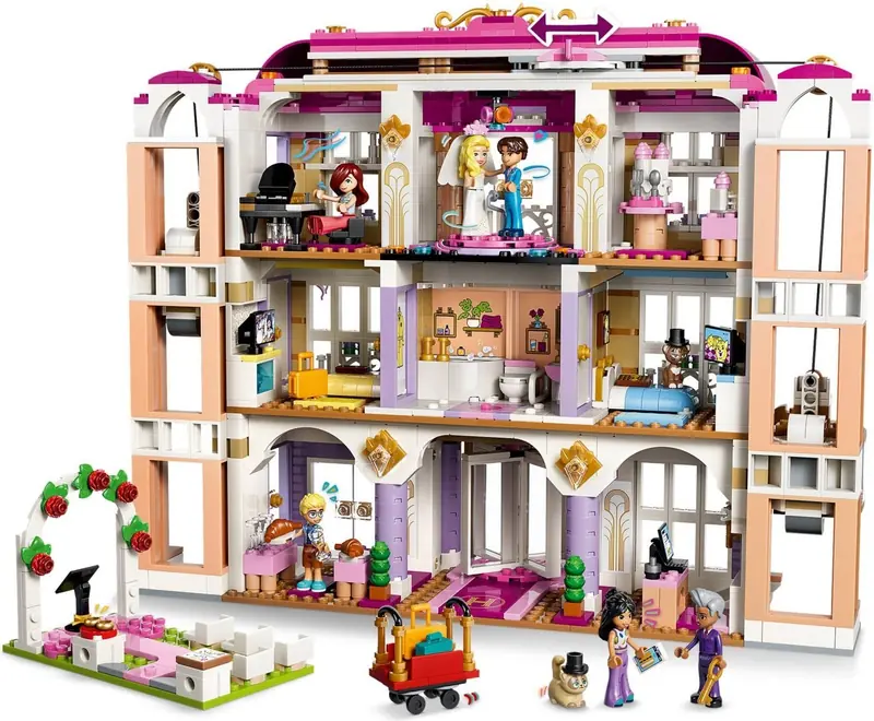 LEGO 42704 Grand Hotel w mieście Heartlake zdjęcie 8