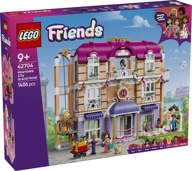 LEGO 42704 Grand Hotel w mieście Heartlake zdjęcie 2