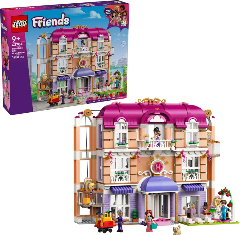LEGO 42704 Grand Hotel w mieście Heartlake zdjęcie 3