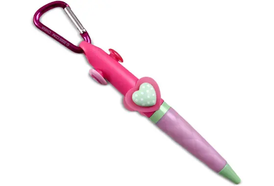 LEGO 4271396 Clikits Heart Carabiner Pen