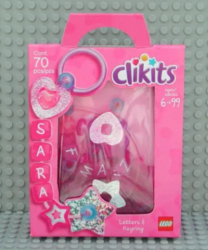 LEGO 4277206 Letters and Keyring