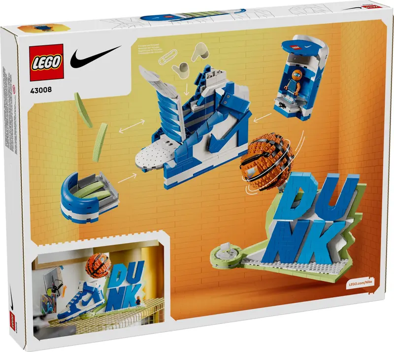 LEGO 43008 Nike Dunk x LEGO Set zdjęcie 2