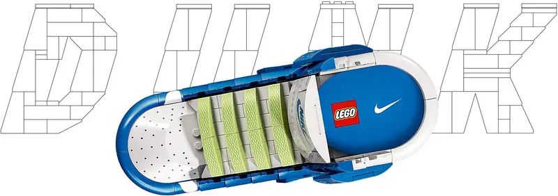 LEGO 43008 Nike Dunk x LEGO Set zdjęcie 5