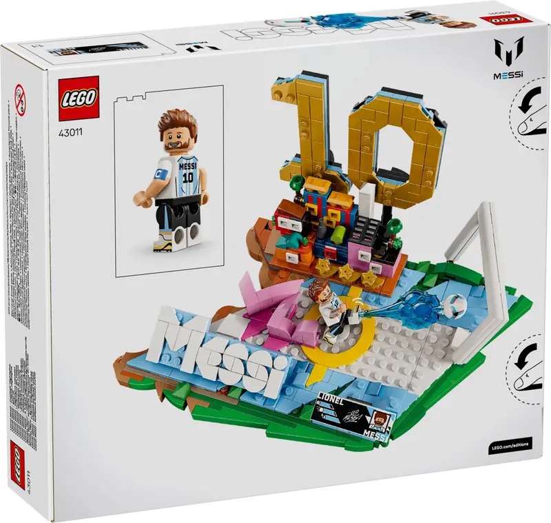 LEGO 43011 Lionel Messi - piłkarskie momenty zdjęcie 3
