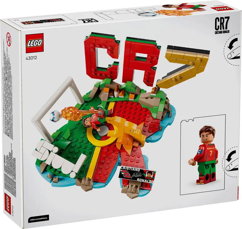 LEGO 43012 Cristiano Ronaldo - piłkarskie momenty zdjęcie 3